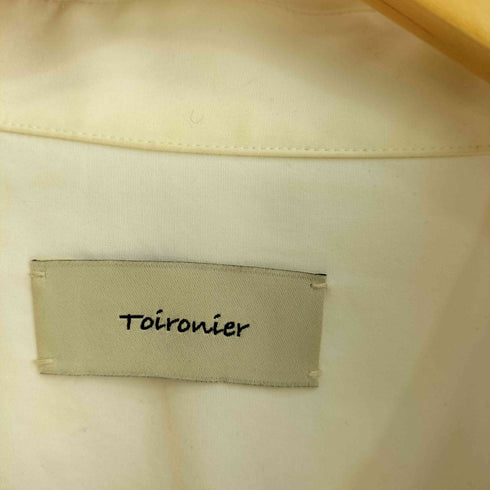 トワロニエ toironier ブロードルーズシャツ メンズ FREE
